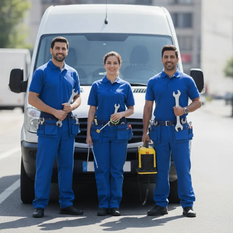 Industriële Wasserij team in Molenbeek-Saint-Jean